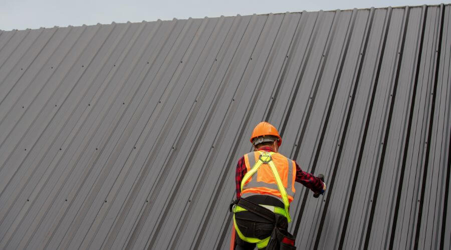 Professional metal roof installation services in Victor, MT